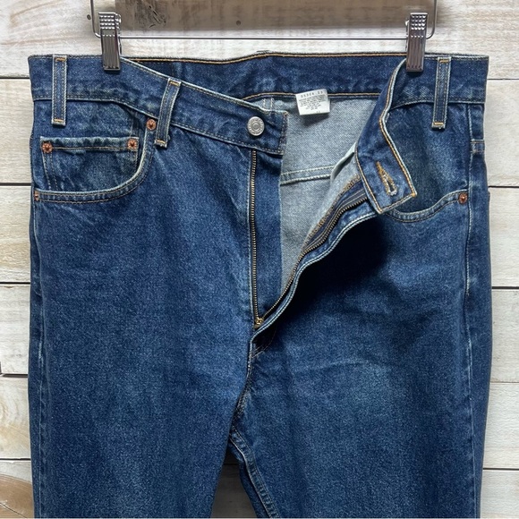Levis 517 Jeans‎ Mens 36x34 Blue Boot Cut Western Cowboy Workwear - Picture 8 of 13